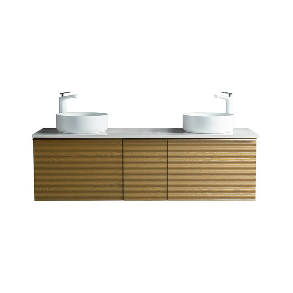 Homedee Modern Customized High Quality Furniture Fine-Line Home Decorative Wall Mounted Bathroom Vanity for Hotels