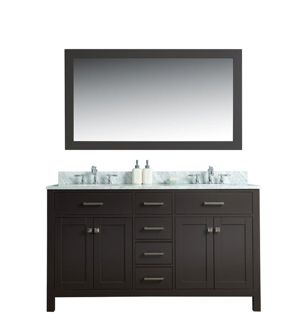 Homedee Modern American Style Solid Wood Bathroom Vanity Cabinets