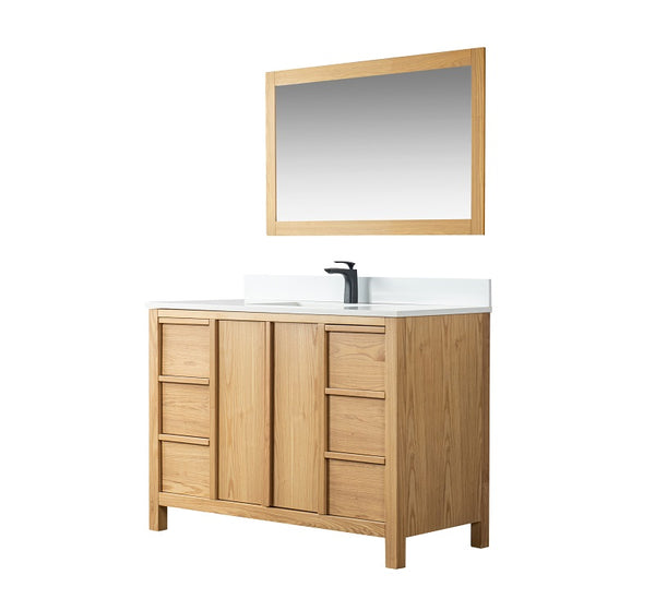 Homedee Modern Handmade Wooden Bathroom Vanity Cabinet Elegant Functional Design Efficient Hotel Bathroom Organization Vietnam