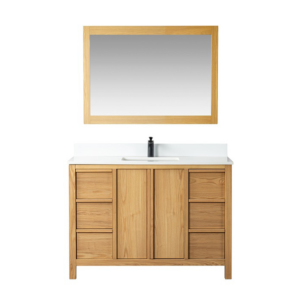 Homedee Modern Handmade Wooden Bathroom Vanity Cabinet Elegant Functional Design Efficient Hotel Bathroom Organization Vietnam