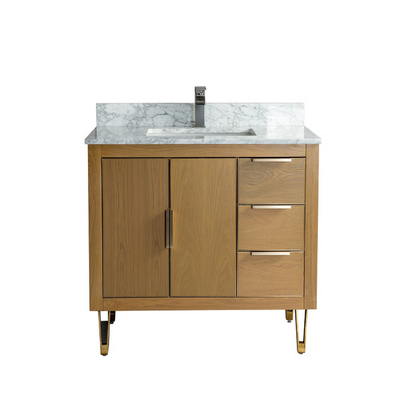 Homedee 36 Inch New Design Bathroom Vanities / Small Washbasin Cabinet Bathroom Sink Vanity Unit
