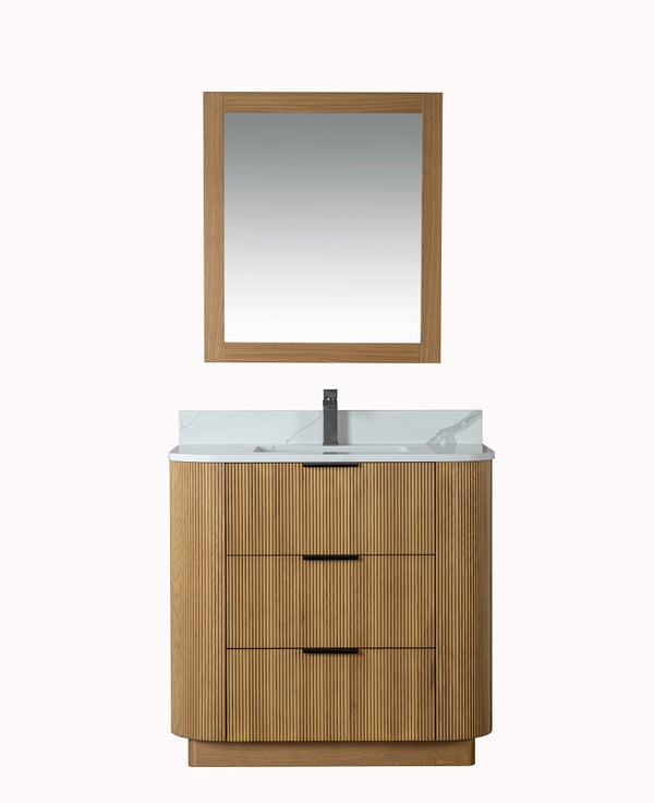 Homedee Modern Handmade Wooden Bathroom Vanity Cabinet Elegant Functional Design Efficient Hotel Bathroom Organization Vietnam