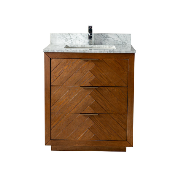 Homedee Solid Wood Waterproof Large Storage Space Cabinet Set , Washroom Bathroom Vanity Cabinets With Led Light Makeup Mirror