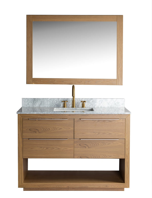 Homedee Modern Minimalist Solid Wood Bathroom Vanities Waterproof Basin Deep Sinks Stunning Aesthetic for Hotels