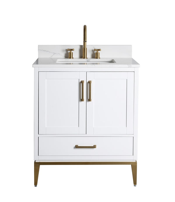 Homedee 30inch Bathroom Vanity Set Modern Luxury Bathroom Cabinet Furniture