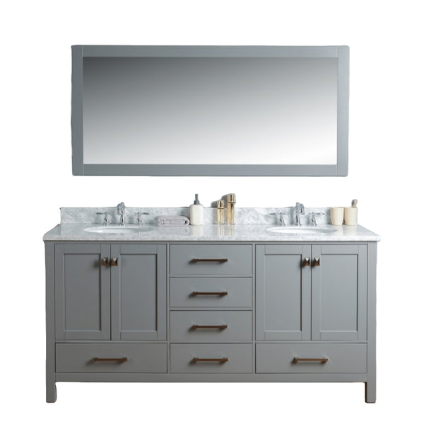 Homedee 72inch Grey Bathroom Cabinet Classic Cabinet Bathroom Vanity With Leg